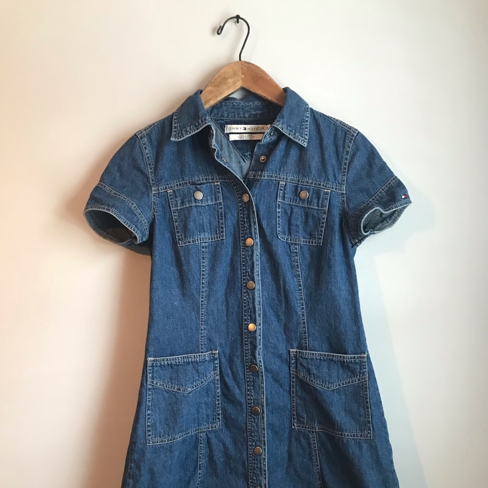 Tommy Hilfiger Button-Up Jean Dress
